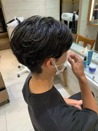 ショート パーマ 高橋友里亜 /フリーランスのヘアスタイル