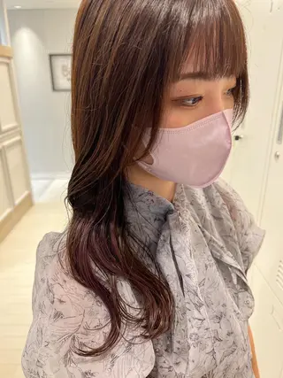 ロング 顔タイプヘアデザイン マイスター®︎のヘアスタイル