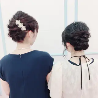 ヘアアレンジ ベストシーン 新浦安のマツエク・マツパデザイン