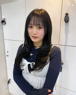 セミロング hair make ALEAP  owl所属・RYO ALEAP 岡山NO.1のヘアスタイル