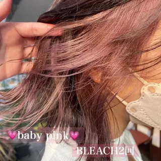 ミディアム カラー 舟橋 りんかのヘアスタイル