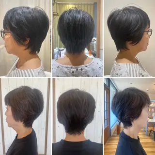 ショート ase.糸島店所属・UEDA AYAのヘアスタイル