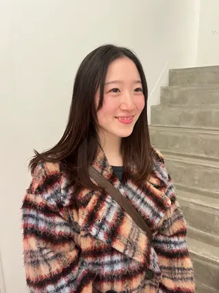 ミディアム e･n･u烏丸所属・やまのうち もえのヘアスタイル