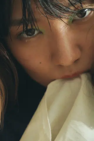 梅田ハイトーン チダ ヒナノのヘアスタイル