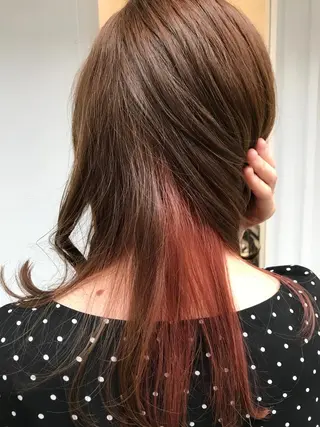 セミロング 髪質改善サロン 福田昌子のヘアスタイル