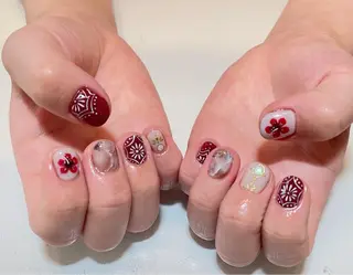 ネイル nail salon ラピスラズリのネイルデザイン