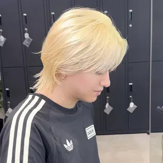 ショート カラー メンズ Miyuki🇰🇷 中/韓メンズヘアのヘアスタイル