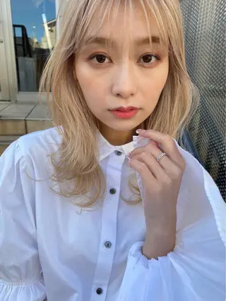 セミロング まつ毛パーマ🐏 NANAMIのマツエク・マツパデザイン