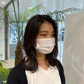 ミディアム 透明感カラー/ボブ / MARIE🍇のヘアスタイル