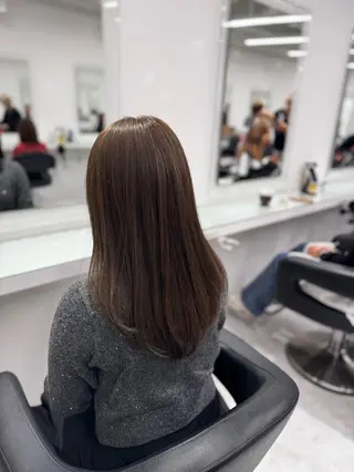 ロング カラー ヘアアレンジ 透け上品ハイトーン 職人ゆうと🤍のヘアスタイル