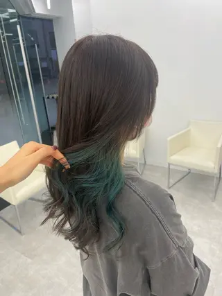 ロング カラー ヘアアレンジ 【Sweep】おじま のぞみのヘアスタイル