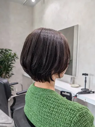 ショート カラー SOYON豊田市駅店所属・髪質改善/ 上村旺武のヘアスタイル