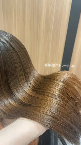 ロング パーマ 艶カラー asukaのヘアスタイル
