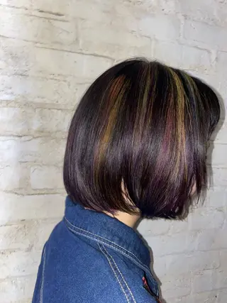 ショート カラー 髪質改善/ 大久保壯真のヘアスタイル