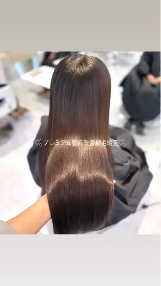 ロング カラー パーマ 縮毛矯正/ネイル 🌻ひまわり🌻のヘアスタイル