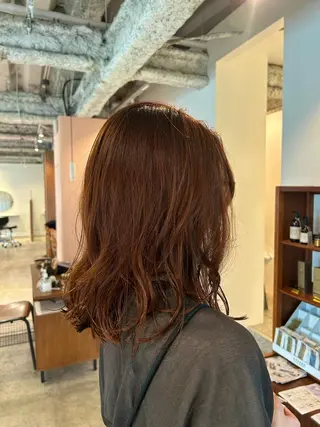 ミディアム 🎀suzuna 透明感colorのヘアスタイル