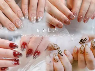 ネイル le'a-レア-【ア イ×ネイル×眉】のネイルデザイン