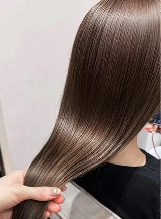 セミロング 髪質改善/透明感カラ ー🫧mizukiのヘアスタイル