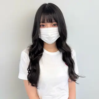 ロング ハイトーン/ エクステ/KENTAのヘアスタイル