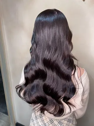 ロング カラー 泉 堅也のヘアスタイル