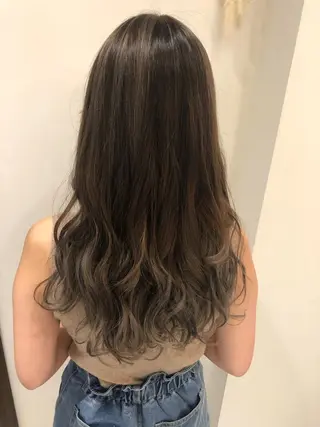 ロング 韓国風ヘア♡ runaのヘアスタイル