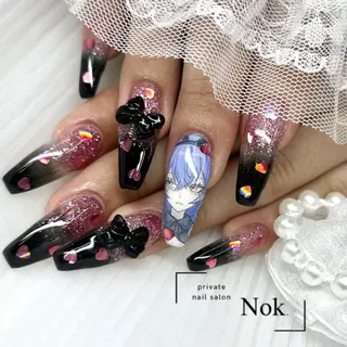 ネイル 池袋痛ネイル Nok. 渡辺のネイルデザイン