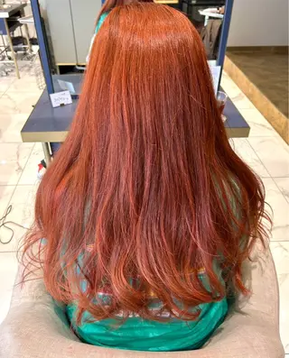 ロング カラー 志田 ほんのヘアスタイル