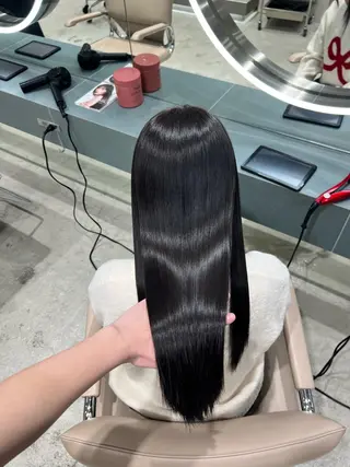 ミディアム カラー ✨髪質改善 縮毛矯正 艶髪 立川 コウキ✨のヘアスタイル