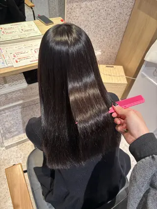 セミロング カラー 暖色カラー/ パリジェンヌ💟みくのヘアスタイル