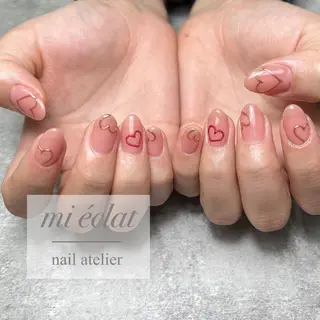 ネイル mi éclat ミ　エクラのネイルデザイン