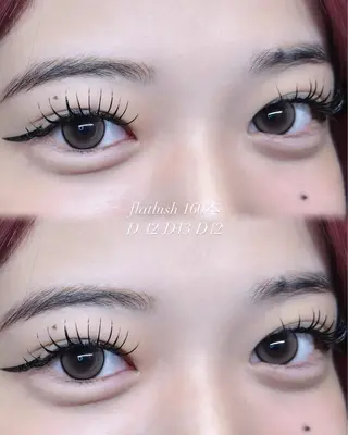 マツエク・マツパ nail&eyelash Nina 代官山店所属・緒方 海妃のマツエク・マツパデザイン