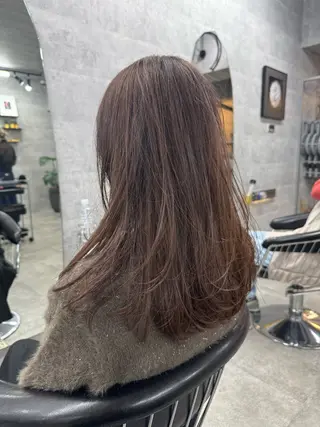 ミディアム カラー NOOS omotesando所属・You⚡️髪質改善/ レイヤーカット/ボブのヘアスタイル