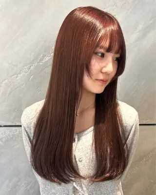 ロング カラー Michio Nozawa HAIR SALON Ginza 静岡店所属・河村 さえのヘアスタイル