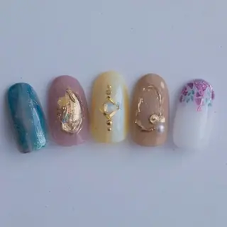 ネイル Rich to 宮里のネイルデザイン