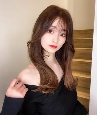 ロング 韓×中くびれヘア💋 髪質改善宇塚元哉💓のヘアスタイル