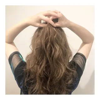 セミロング カラー 無料カットモデル募集 BLINK京橋店のヘアスタイル