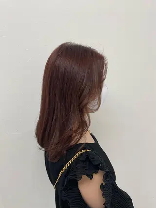 セミロング カラー KAITOH ATSUSHIのヘアスタイル