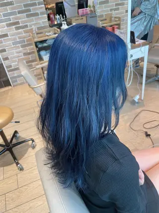 セミロング カラー 市原 大翼のヘアスタイル