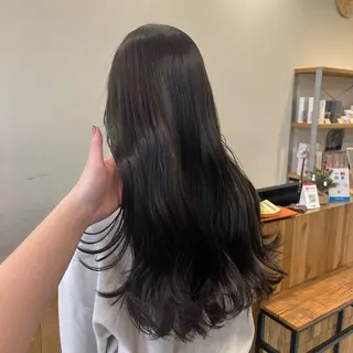 ロング カラー コテ巻き風パーマ🌀 カラー/Asukaのヘアスタイル