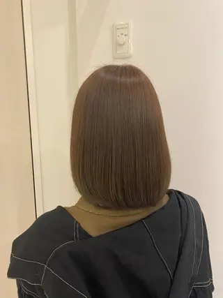 ミディアム カラー ナナシ所属・✨髪質改善/縮毛矯正 木村和司✨のヘアスタイル