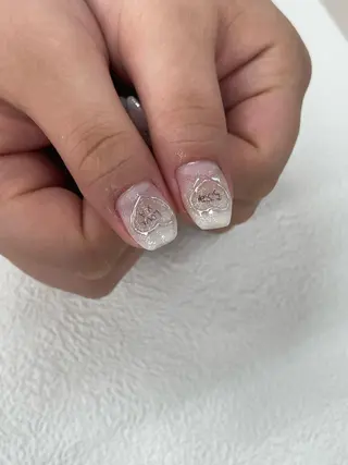 ミディアム mark 🤍Yuki🤍のネイルデザイン