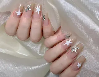 ネイル 💙羽生 彩光💙のネイルデザイン