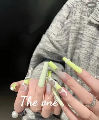 ネイル The oneアオイ アオイのネイルデザイン