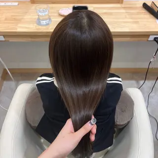 ロング カラー 望愛/レイヤー/ハイ トーン/デザインのヘアスタイル