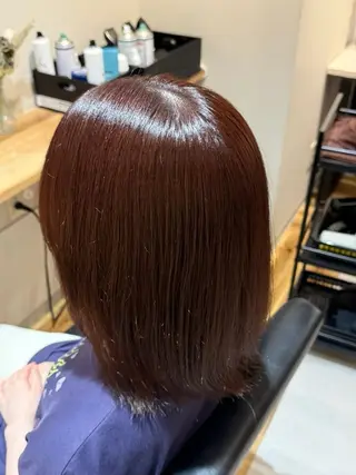 ミディアム ✨艶カラー✨ 🍒Rinna🍒のヘアスタイル