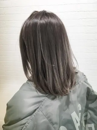 ミディアム LITTY所属・レイヤー/髪質改善 /山永圭介のヘアスタイル