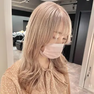 ロング カラー MiL所属・✨ハイトーン✨ 濱田知孝のヘアスタイル