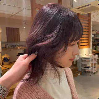 カラー Revie  hair所属・Hiyori/透明感 矢場町/栄のヘアスタイル