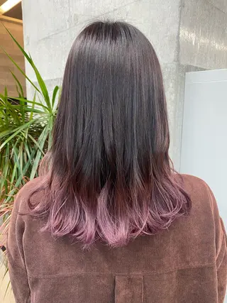 セミロング カラー 🌼ハイライト透明感 🌼maiのヘアスタイル