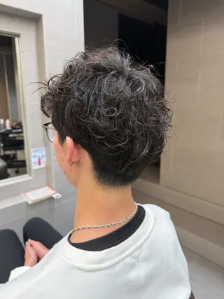 メンズ LAMIN MEFULL木場所属・パーマ縮毛モデル募集 ✨HINAKAのヘアスタイル